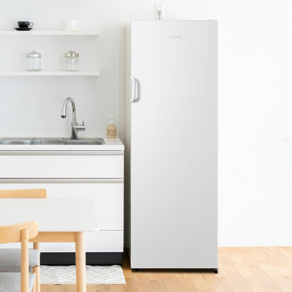 Hisense FV191N4AW2 Vriezer/ TotalNoFrost/ SuperFreeze/ Deuralarm/ Multiflow 360°/ BigBox/ 143,4 cm/ Vriesgedeelte 147 l/ 41 dB/ 205 kWh/Wit