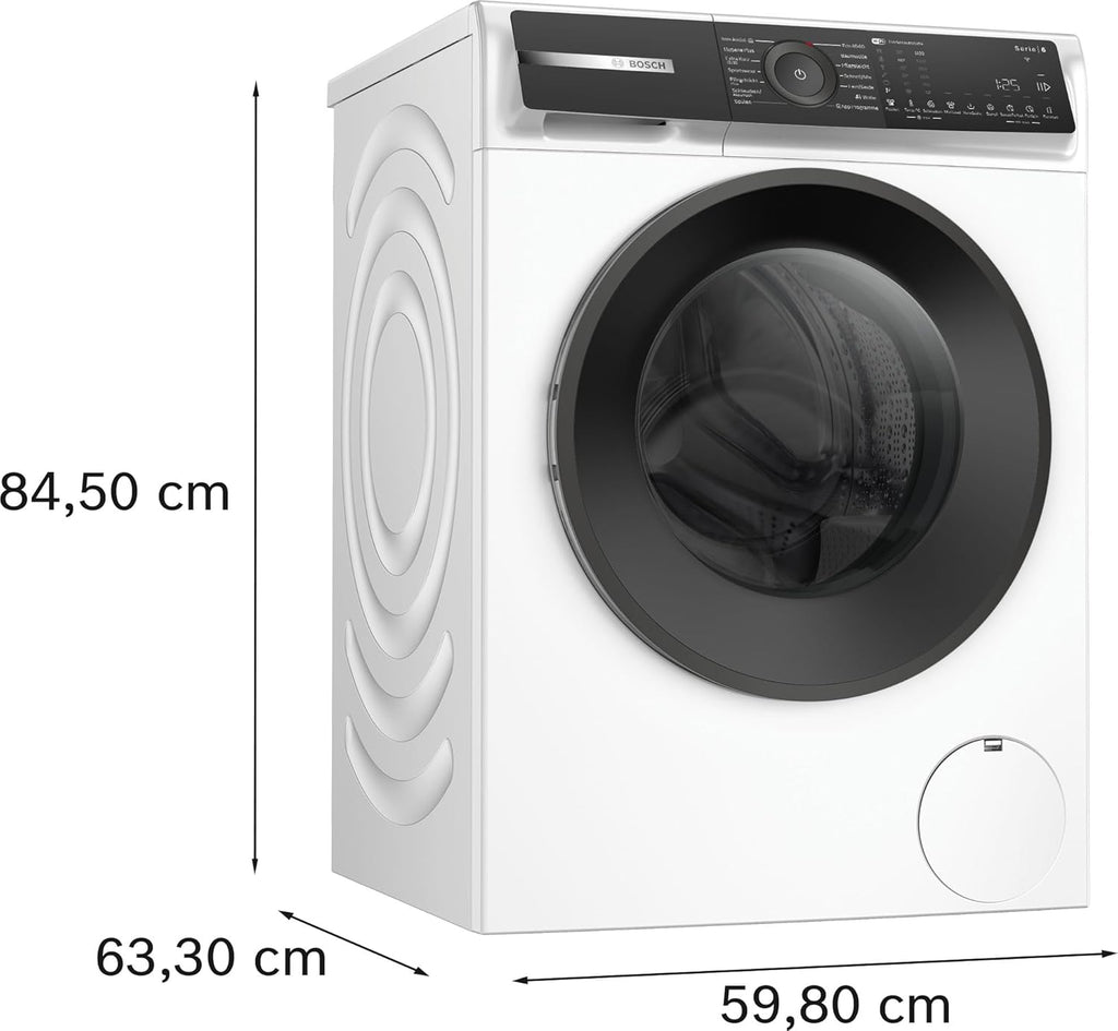 BOSCH WAN28127 Wasmachine Serie 4, voorlader met 8kg inhoud, 1400 tpm, Iron Assist, Active Water Plus, EcoSilence Drive, Speed Perfect, Wit, 60cm