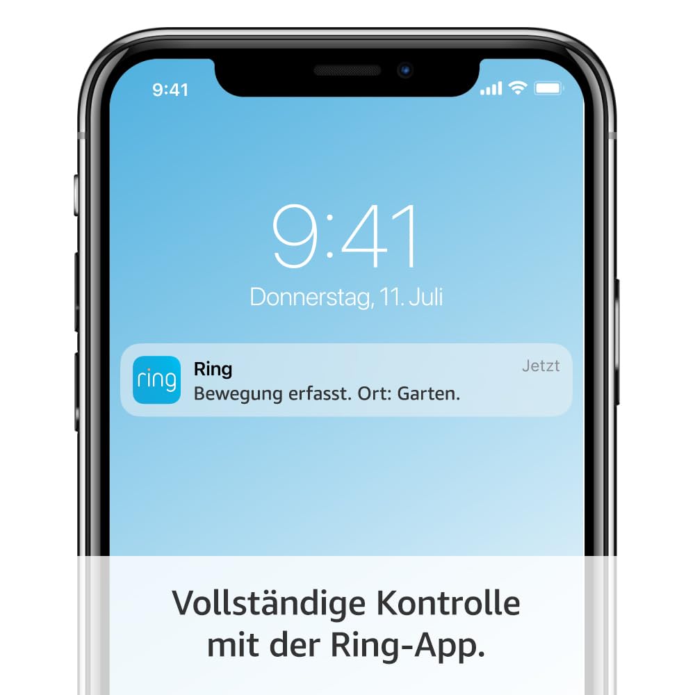 Ring Buitencamera Pro Solar (Stick Up Cam Pro) | Buitenbeveiligingscamera op zonne-energie met 1080p-HDR-video, wifi, 3D-bewegingsdetectie, compatibel met Alexa | 2 beveiligingscamera's
