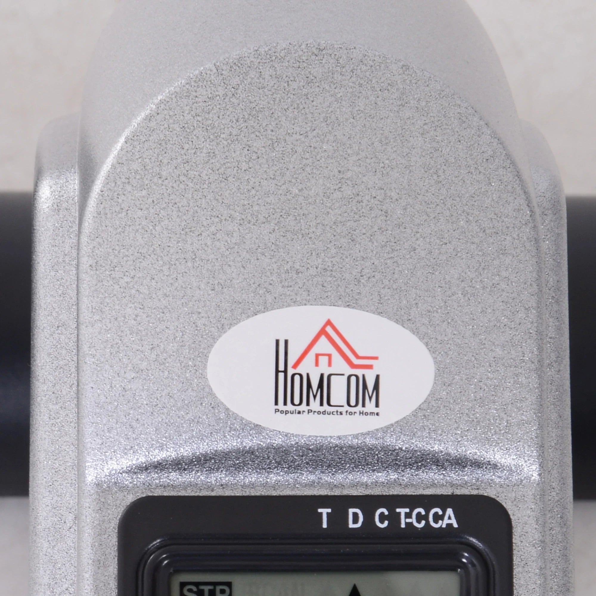 HOMCOM Minibike-peddelfiets hometrainer met lcd-display verstelbaar