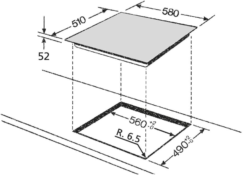 Bauknecht Inductiekookplaat BQ 2760S FT / Booster/ Touch Control /Sudderfunctie / Restwarmte-indicator/ Vlakke RVS-rand