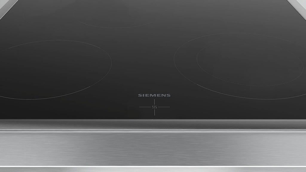 Siemens EQ311KA1ZM inbouw kookset iQ300, integreerbare oven-kookplaatcombinatie 60 cm breed, stoomondersteuning, snel voorverwarmen, 3D hetelucht, braadzone, zwart