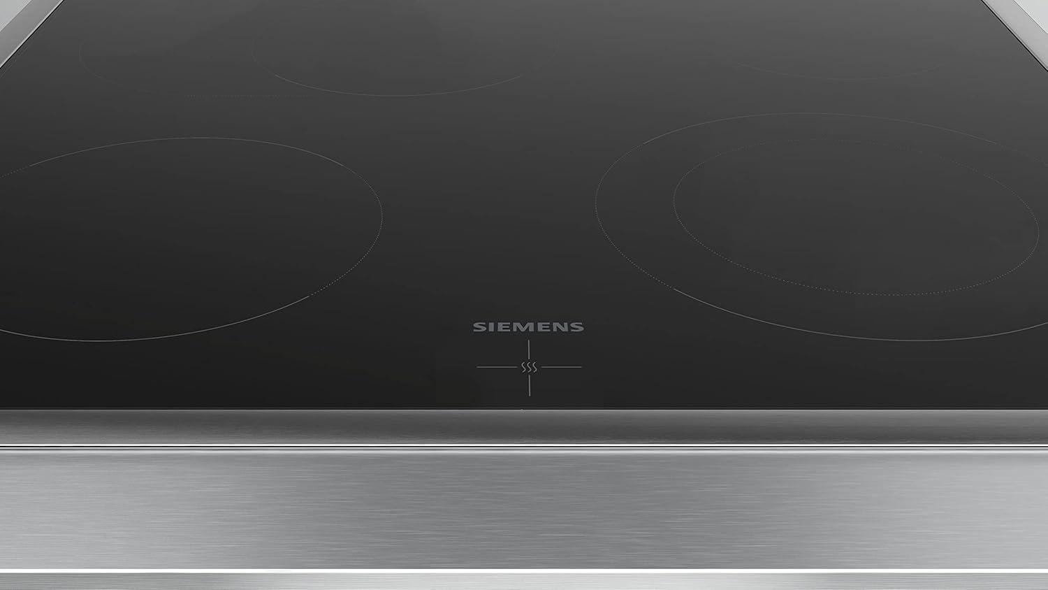 Siemens EQ311KA1ZM inbouw kookset iQ300, integreerbare oven-kookplaatcombinatie 60 cm breed, stoomondersteuning, snel voorverwarmen, 3D hetelucht, braadzone, zwart