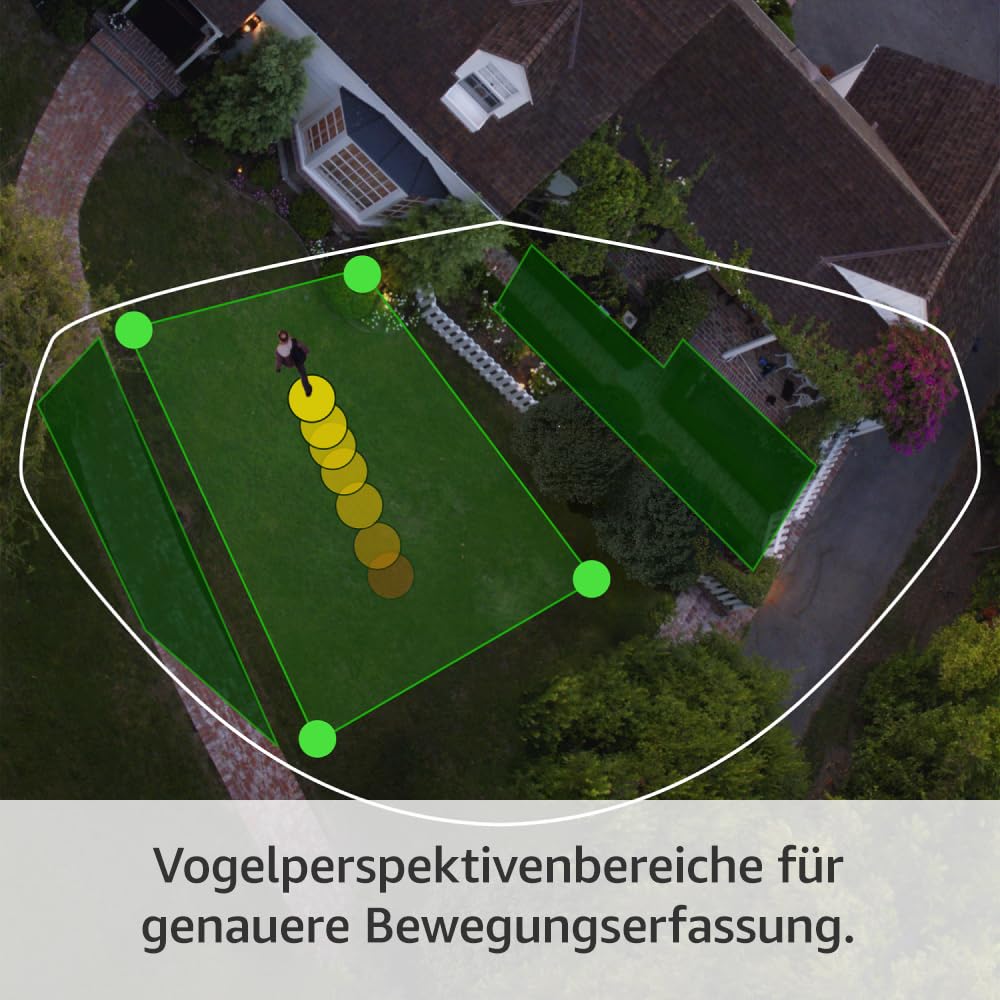 Ring Buitencamera Pro Solar (Stick Up Cam Pro) | Buitenbeveiligingscamera op zonne-energie met 1080p-HDR-video, wifi, 3D-bewegingsdetectie, compatibel met Alexa | 2 beveiligingscamera's