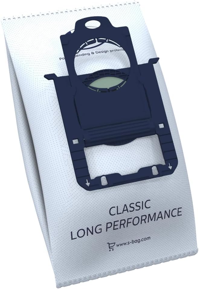 AEG CLEAN 6000 AB61C2DB stofzuiger met zak / hoge zuigkracht / incl. meubelmondstuk / 50% gerecycled plastic / ideaal voor huisdiereigenaren / reiniging van bekleding / 12 m snoer / 750 W / Blauw