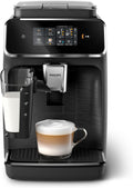 Philips Serie 2200 Espressomachine – Klassieke Melkopschuimer, Intuïtief Touchdisplay, mat Zwart (EP2220/10)