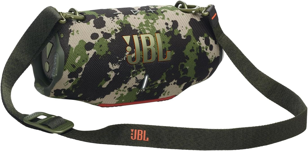 JBL Xtreme 4 Muziekbox in Camouflage – Draagbare Bluetooth-speaker met diepe bas, AI Sound Boost en geïntegreerde powerbank – Water- en stofbestendig – 24 uur afspeeltijd