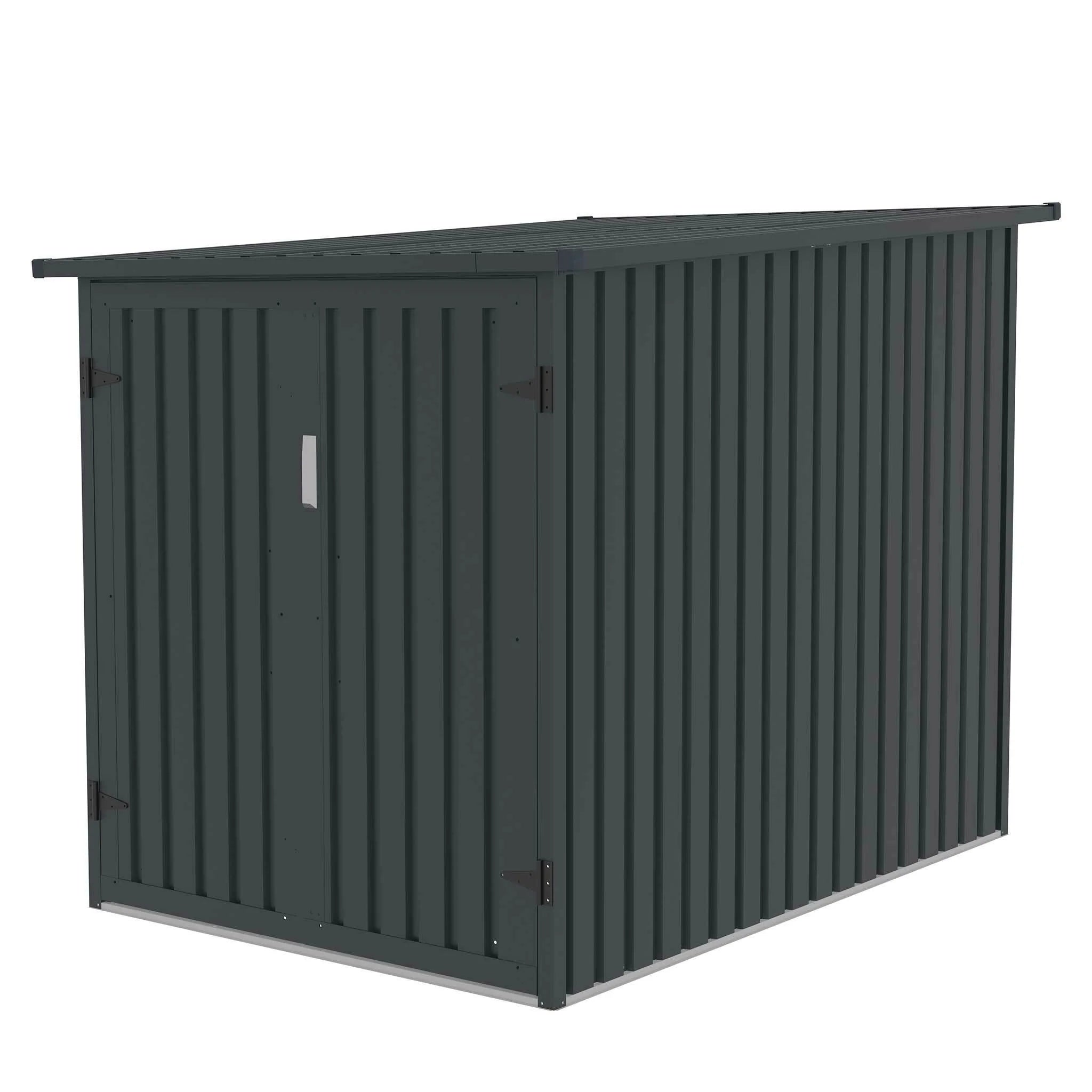 Fornorth Fietsgarage voor twee fietsen 142x198x157cm, Donkergrijs