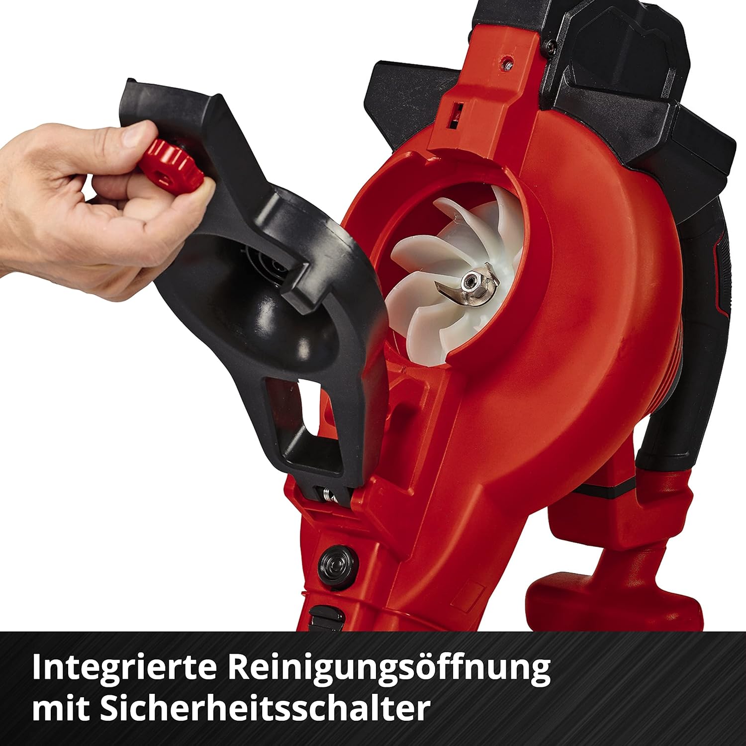 Einhell Accu-bladzuiger/-blazer GE-CL 36/230 Li E-Solo Power X-Change (Li-Ion, 18 volt, zuig-/blaasfunctie, turboschakelaar, incl. zuigbuis + blaasbuis, zonder accu en lader)