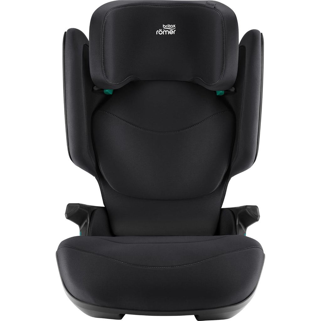 BRITAX RÖMER Kindersitz KIDFIX PRO M, für Kinder von 100-150 cm (i-Size) mit und ohne ISOFIX, 3,5-12 Jahre, Midnight Grey | Classic
