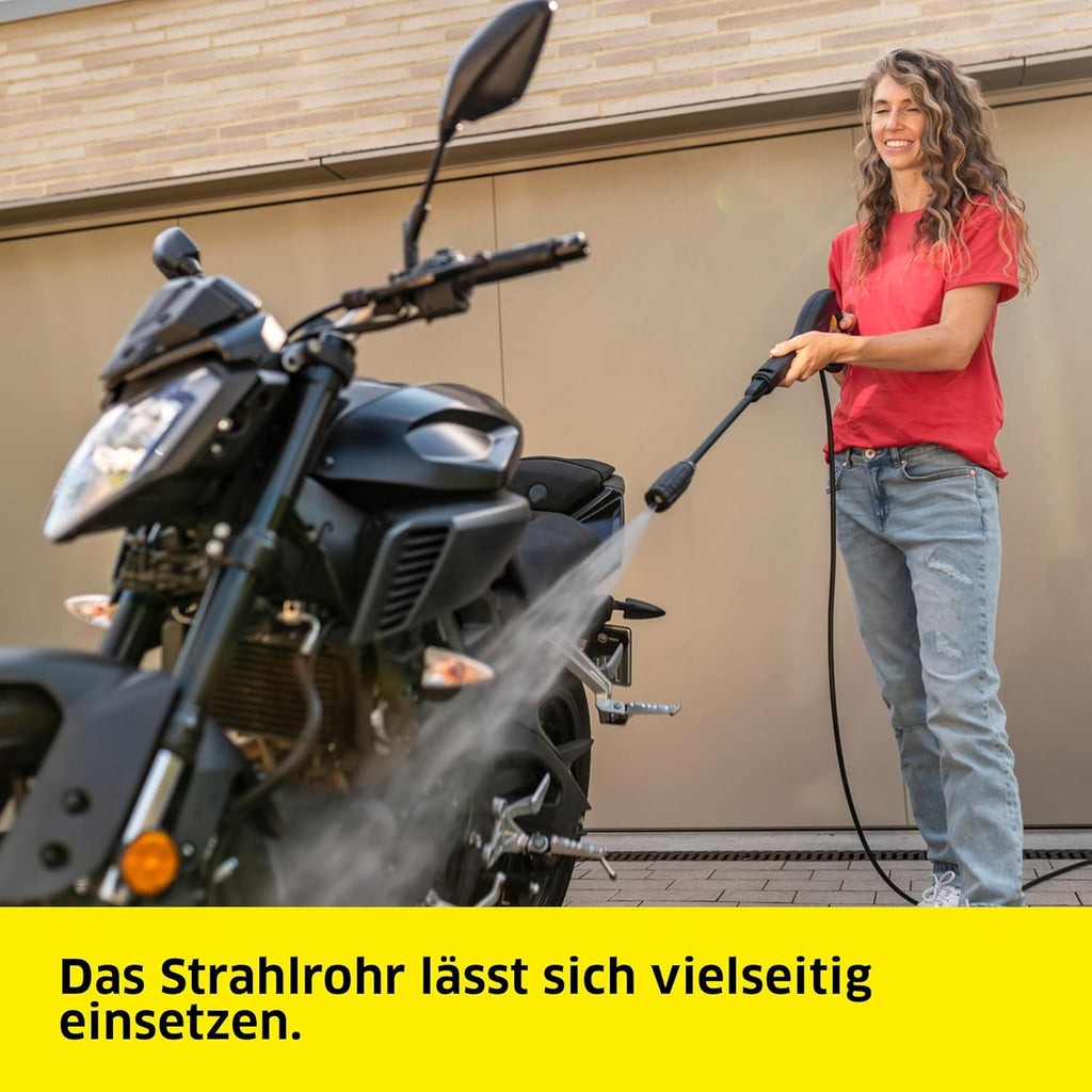 Kärcher hogedrukreiniger K 4 Power Control Flex Home, druk: max. 130 bar, wateropbrengst: 420 l/u, oppervlakteprestatie: 30 m²/u, waterfilter, gewicht: 11,5 kg, hogedrukpistool, vuilfrees, spuitlans, Home Kit