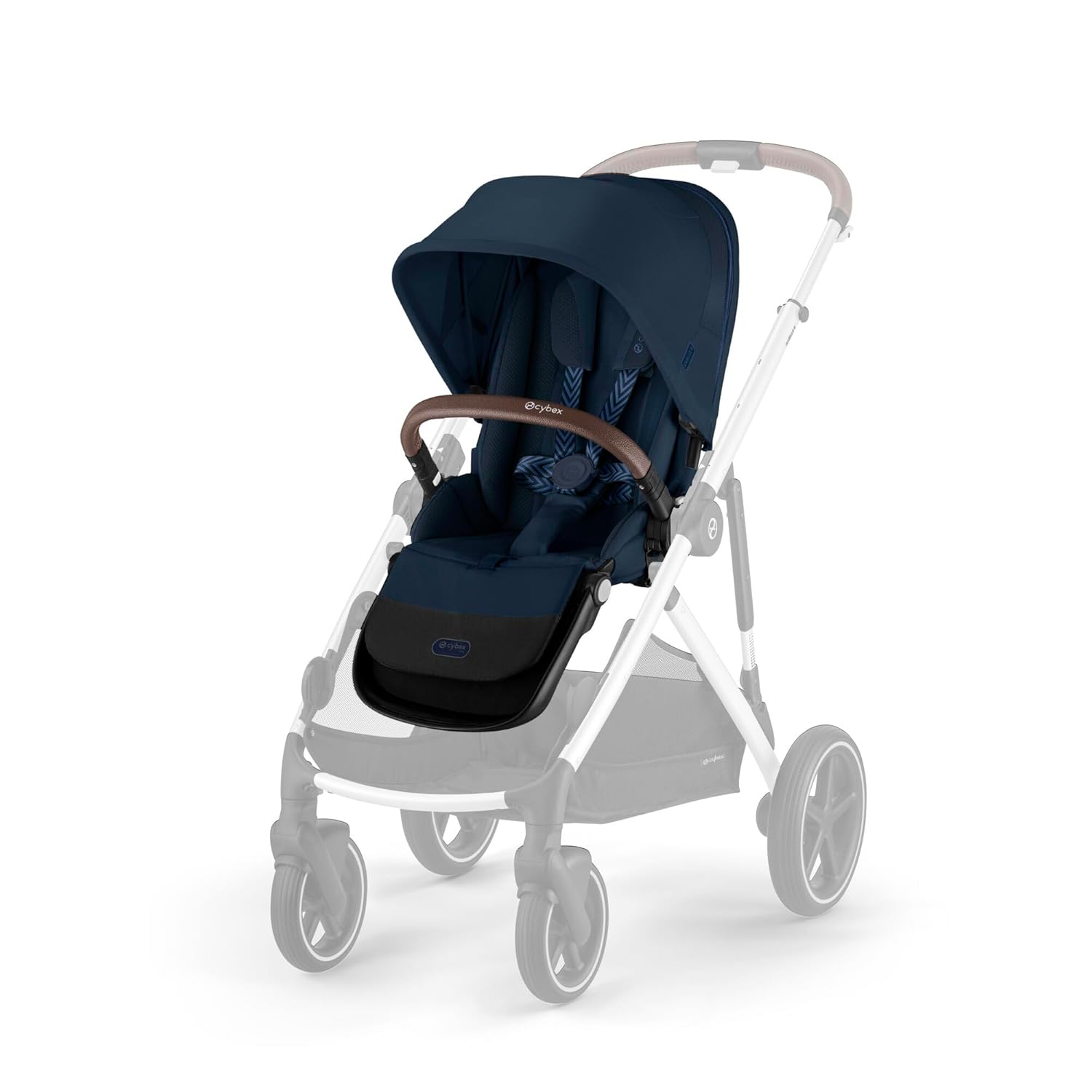 CYBEX Gold Ziteenheid voor kinderwagens GAZELLE S en e-GAZELLE S, Vanaf de geboorte tot ca. 4 jaar, Moon Black