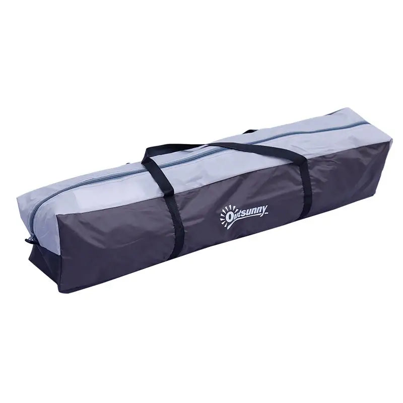Outsunny Campingzelt 3–4 Personen, Kuppelzelt grau-schwarz