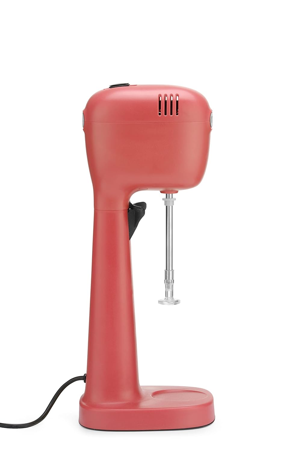 HENDI Melkshake Maker, Incl. 2 mengbekers (roestvrij staal en polycarbonaat) en 4 verwisselbare roerwerken, Drinkmixer, Frappés, Drankmixer, 230V/400W, 170x196x(H)490mm, Karamel
