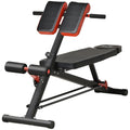 HOMCOM Halterbank verstelbaar multifunctioneel voor full-body training