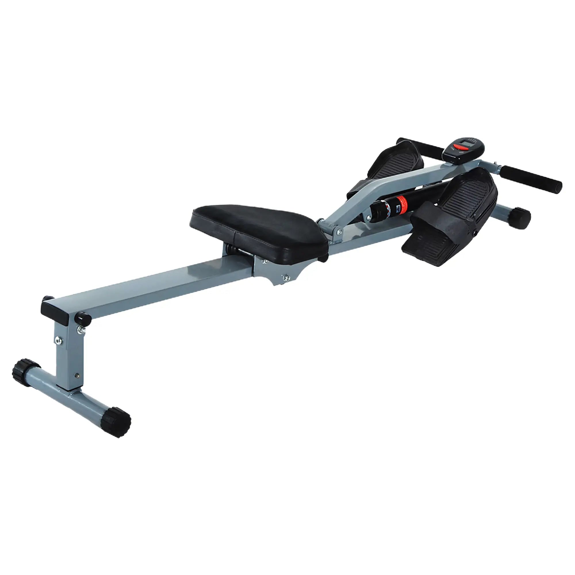 HOMCOM Roeitrainer Hometrainer met LCD-display, verstelbare weerstand