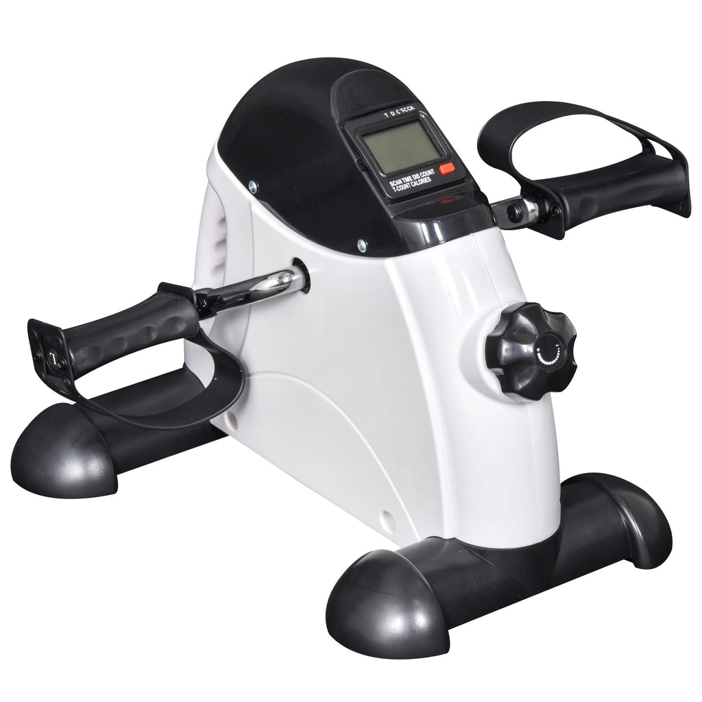 HOMCOM Mini-Heimtrainer Fitnessfiets LCD-display verstelbare weerstand