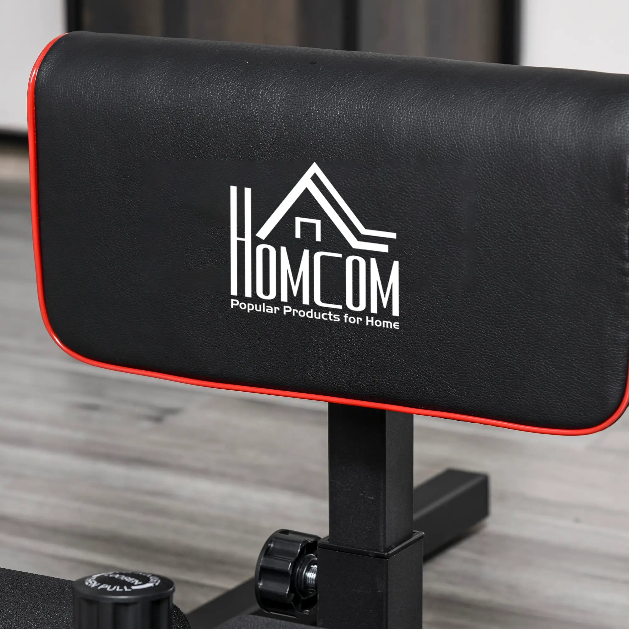 HOMCOM Sissy Squat Kniebuigtrainer 3-in-1 in hoogte verstelbaar
