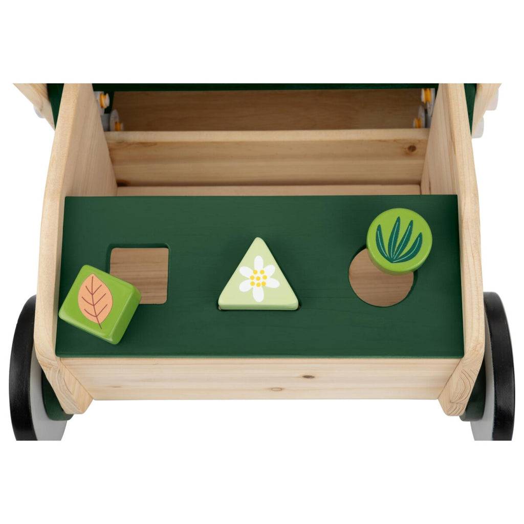 Playtive Loopwagen, met afneembare houten bak - B-keus als nieuw