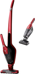 AEG Ergorapido CX7-2-45AN 2-in-1 Accu steelstofzuiger / zakloos / dierenharenborstel / tot 45 min. looptijd / vrijstaand / 180° draaibaar mondstuk / borstelreinigingsfunctie / LED-verlichting / rood / Exclusief bij Amazon