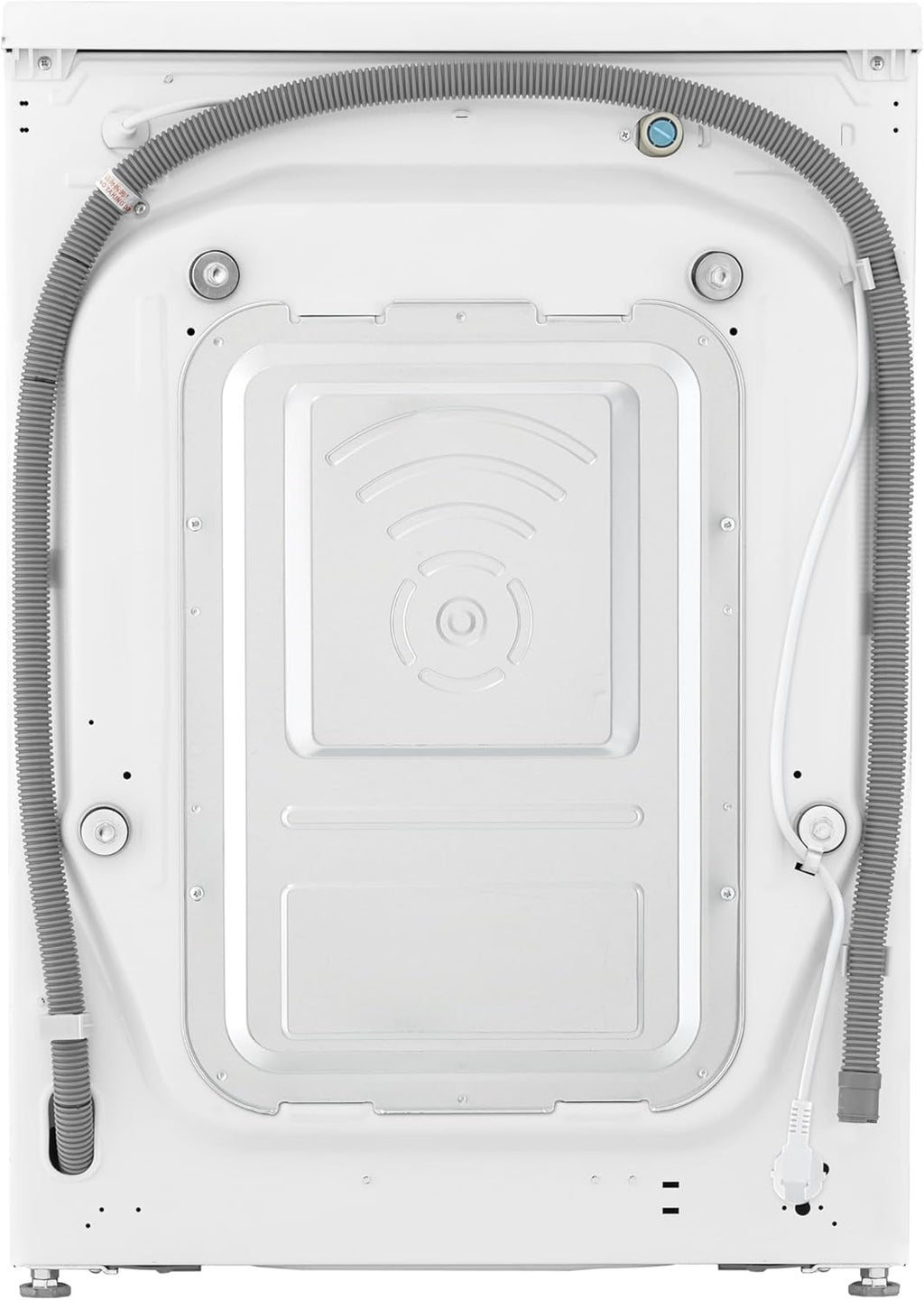 LG F4WV7080, Klasse A, Voorlader Wasmachine 8 kg, 1400 tpm, AI Direct Drive, Wi-Fi, Dieptereiniging met Stoom, Grote Capaciteit, TRIPLE A, Veiligheidsglas Buitendeur, 62 x 60 x 85 cm ꟷ Wit