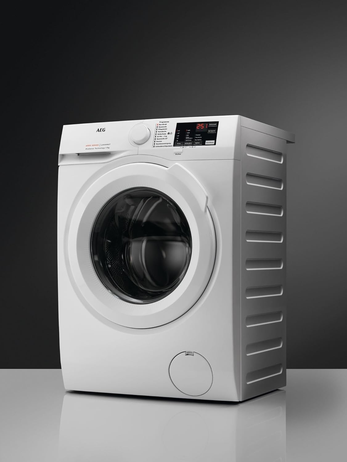 AEG L6FBA51480 Wasmachine / 8,0 kg / Stil / ProSense (automatische beladingsherkenning) / Bijvulfunctie / Kinderbeveiliging / Zachte trommel / Waterstop / 1400 tpm