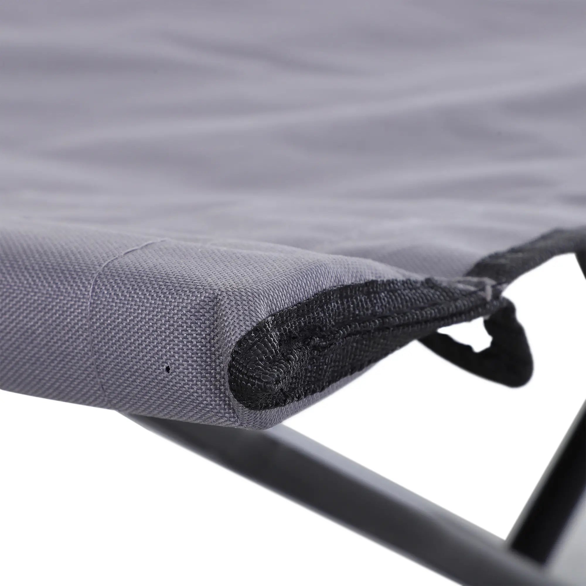 Outsunny Opklapbaar Campingbed voor 2 personen verhoogd opvouwbaar