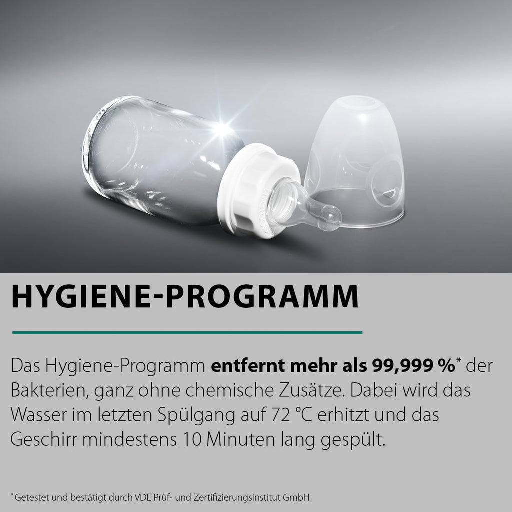 Bauknecht B7F HP43 XA Vrijstaande vaatwasser/ 60 cm/ 15 couverts/ PowerClean Pro-Effectieve hogedruksproeiers/ Natural Dry-Automatische deuropening-Betere droging/ Maxi Space-Meer binnenruimte
