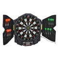 HOMCOM elektronisch dartbord 27 spellen 8 spelers