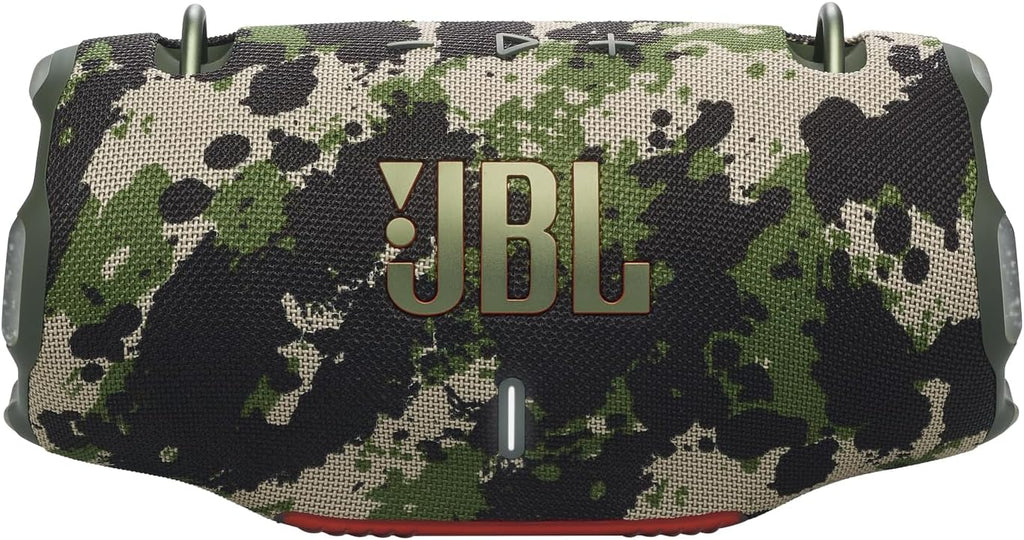 JBL Xtreme 4 Muziekbox in Camouflage – Draagbare Bluetooth-speaker met diepe bas, AI Sound Boost en geïntegreerde powerbank – Water- en stofbestendig – 24 uur afspeeltijd