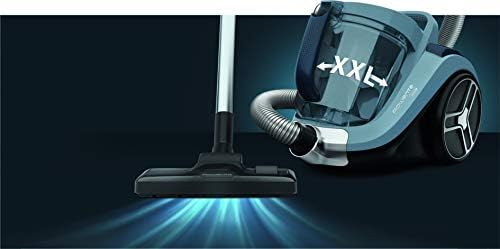Rowenta RO4825 zakloze stofzuiger Compact Power XXL | 550 watt | 2,5L stofreservoir | Compact & stil | Extreme zuigkracht | Zeer efficiënte zuigmond | Zwart/Grijs