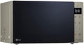 LG MH6535GIS Magnetron met invertertechnologie en kwartsgrill, 25 liter inhoud, 1000 W, automatische programma's, instelbare vermogensniveaus voor optimaal koken en EasyClean-functie, Zwart