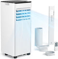 Mobiele airco 9000 BTU met afvoerslang | 4-in-1 Mobiele airconditioner | Stille werking