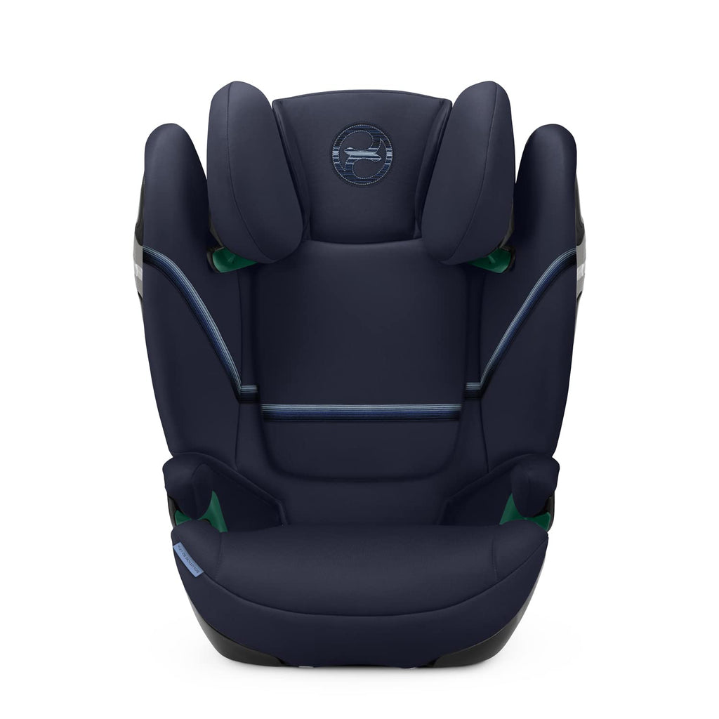 CYBEX Gold Kindersitz Solution S2 i-Fix, Für Autos mit und ohne ISOFIX, 100 - 150 cm, Ab ca. 3 bis 12 Jahre (15 - 50 kg), Lava Grey