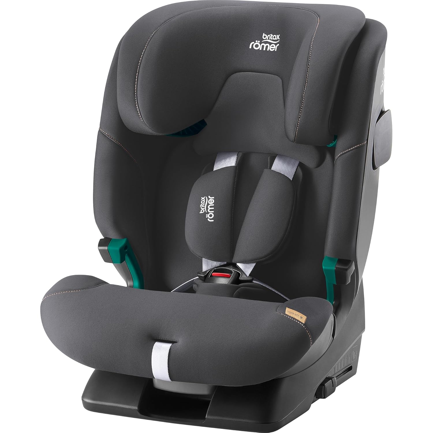 BRITAX RÖMER autostoel ADVANSAFIX 2 Z-LINE, voor kinderen van 76-150 cm (i-Size) met en zonder ISOFIX, 15 maanden tot 12 jaar, Space Black