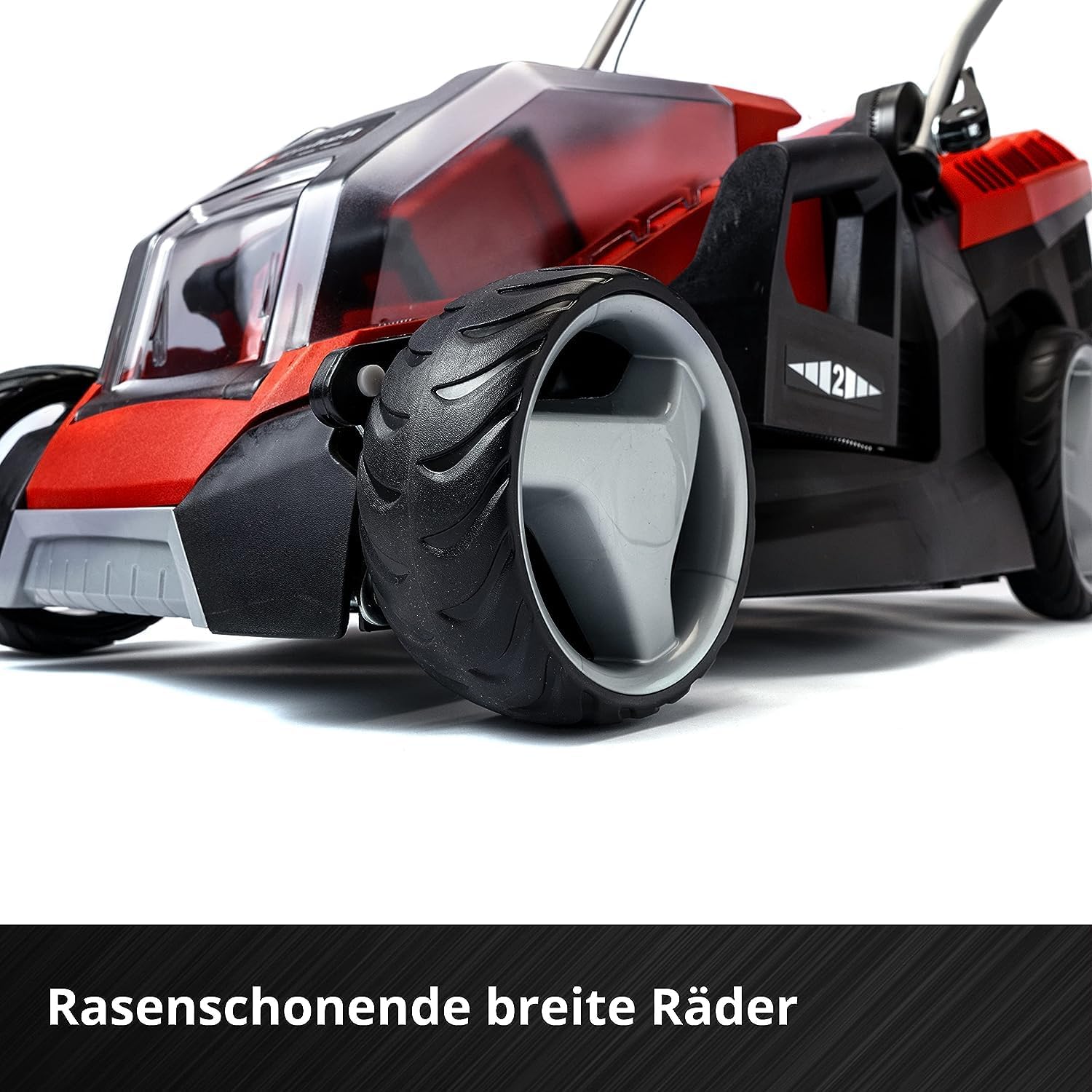 Einhell Accu grasmaaier GE-CM 36/36 Li Kit Power X-Change (36 V, 36 cm maaibreedte, tot 400 m², Brushless, 40L opvangzak, 25-75 mm maaihoogte, incl. 2x 4,0 Ah accu + 2x lader)