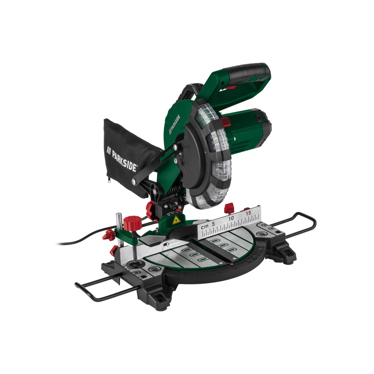 PARKSIDE® Afkort- en verstekzaag »PKS 1500 C4«, 1500 W, met laser - B-keus, zo goed als nieuw