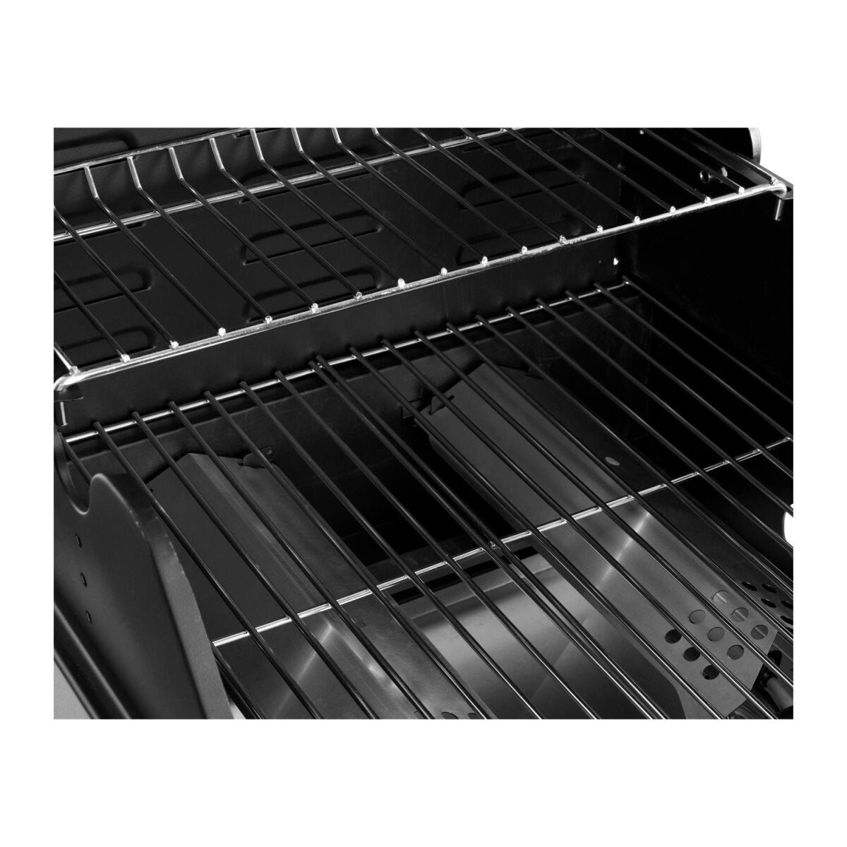 GRILLMEISTER Gasbarbecue 2-pits "Memphis", met warmhoudrooster - B-keus als nieuw