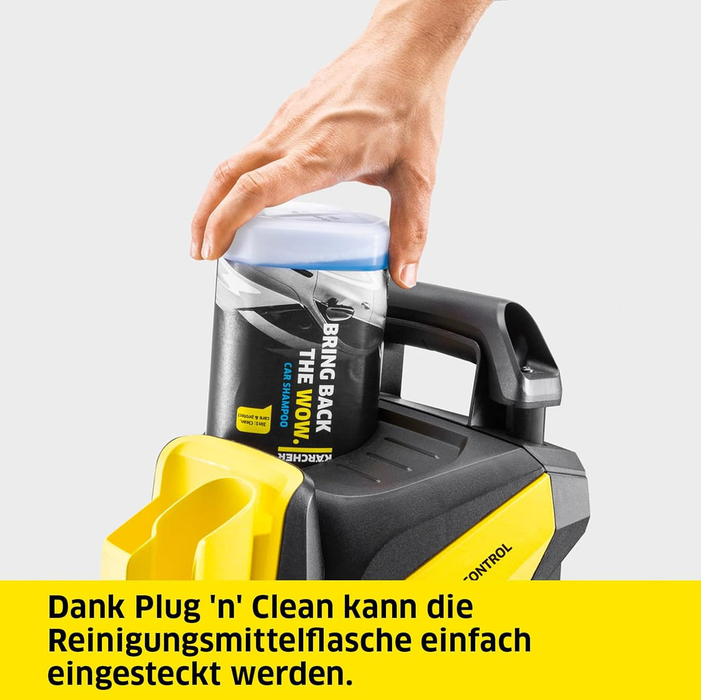 Kärcher hogedrukreiniger K 4 Power Control Flex Home, druk: max. 130 bar, wateropbrengst: 420 l/u, oppervlakteprestatie: 30 m²/u, waterfilter, gewicht: 11,5 kg, hogedrukpistool, vuilfrees, spuitlans, Home Kit