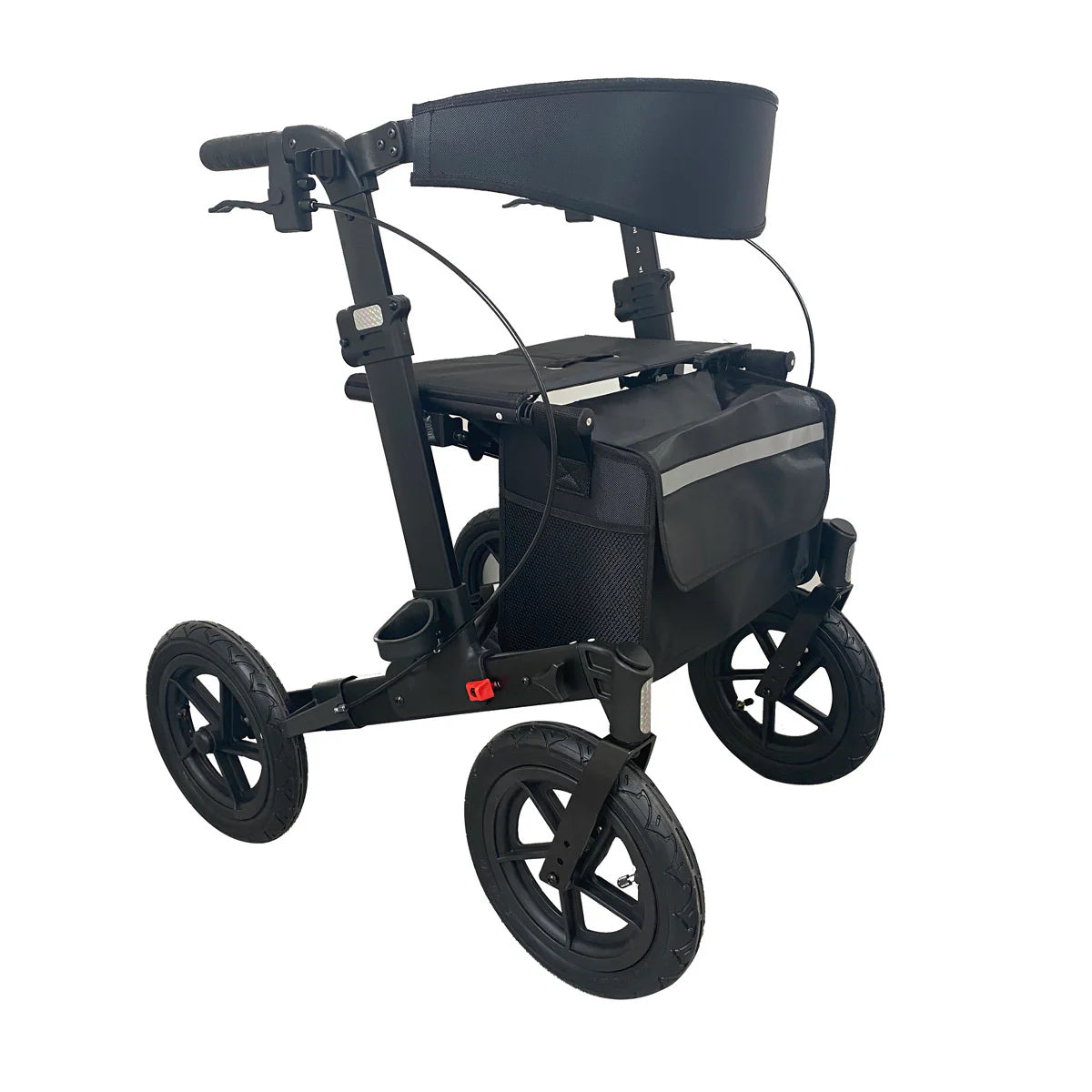 Arvo Rollator Outdoor, zwart