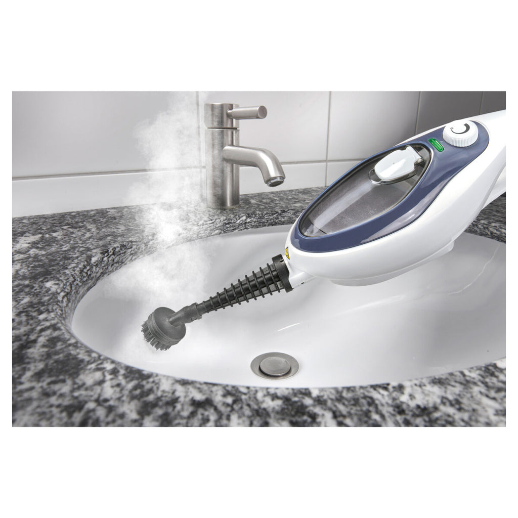 SILVERCREST® Stoommop en handstoomreiniger »SDM 1500 D4«, wit - B-keus, zo goed als nieuw