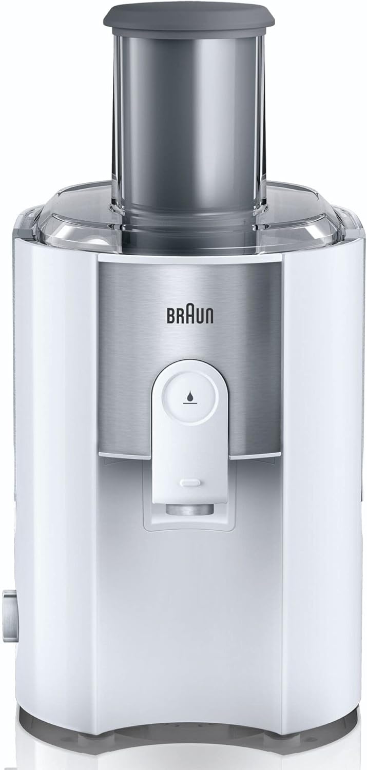 DeLonghi Braun J700 Multiquick 7 Sapcentrifuge | Krachtig sapcentrifugesysteem | Grote vulschacht (75 mm) | Innovatief anti-drupsysteem | Krachtige motor van 1.000 watt | Zilver