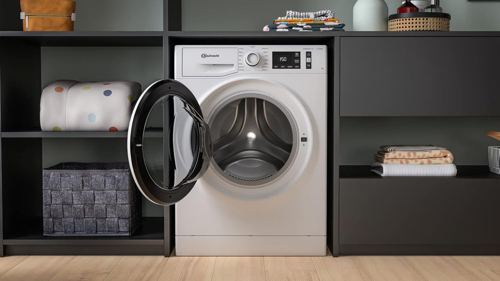 Bauknecht W Active 711 B wasmachine-voorlader/ 7 kg/ 1400 tpm/ Krachtige vlekverwijdering/ Stoomprogramma's/ Steam Hygiene met antivirus/ Steam Refresh/ Stop&Add-functie/ Dynamic Inverter-motor