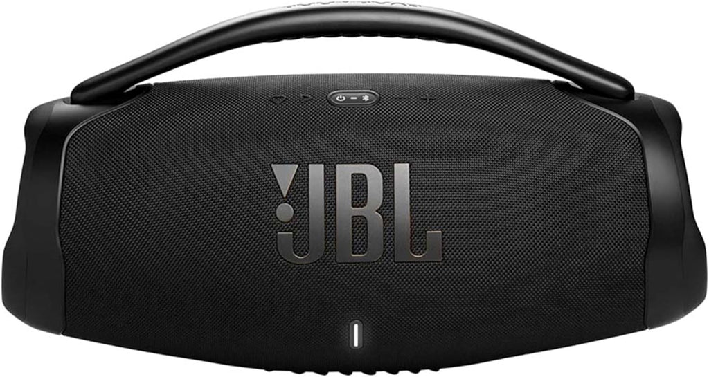 JBL Boombox 3 Wifi – Draadloze speaker met Bluetooth en wifi – Compatibel met de JBL One app – 24 uur afspeeltijd – Water- en stofdicht – Geïntegreerde powerbank – Zwart
