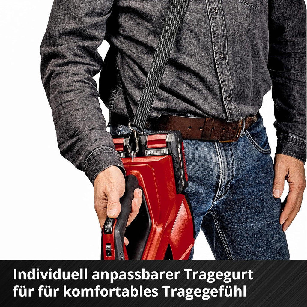 Einhell Professional Accu-bladblazer GP-LB 36/210 Li E-Solo Power X-Change (Lithium-Ion, blaasvermogen van 816 m³/u, turboschakelaar, 3-traps + afneembare buis, zonder accu en oplader)