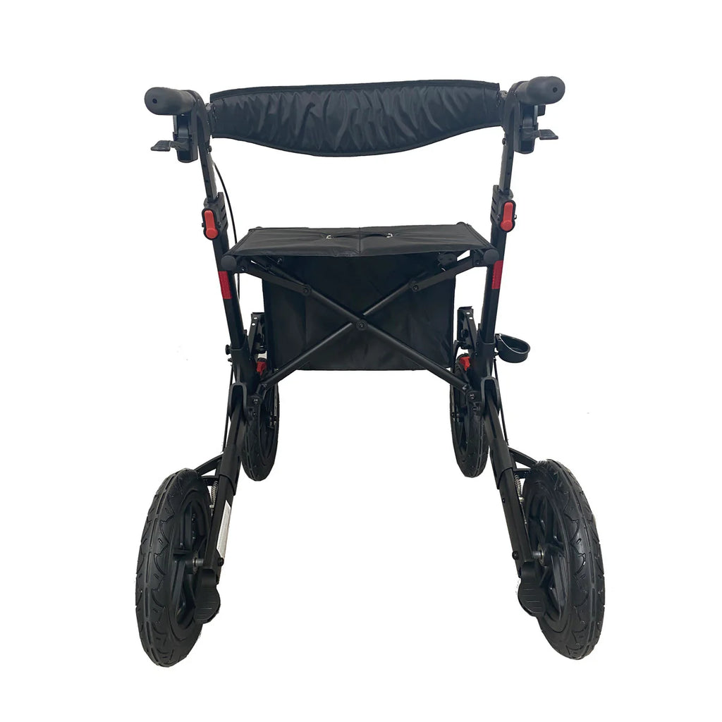 Arvo Rollator Outdoor, zwart