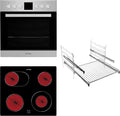 Privileg SET PV510 IN oven-kookplaat-combinatie / heteluchtoven met 5 functies / hydrolytische reinigingsfunctie / A / glaskeramische kookplaat / 60 cm