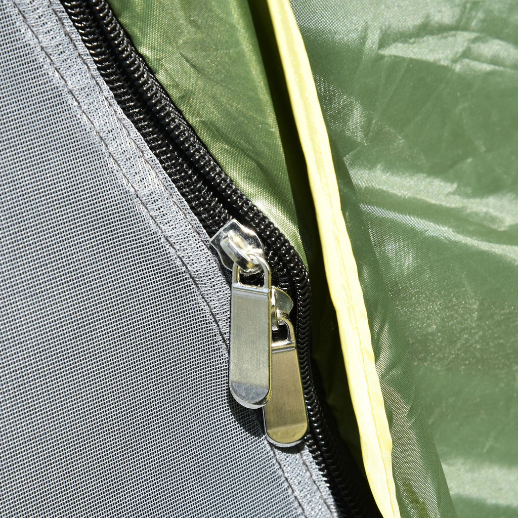Outsunny Kampeertent 4-seizoenen Quick-Up Luifel Outdoor