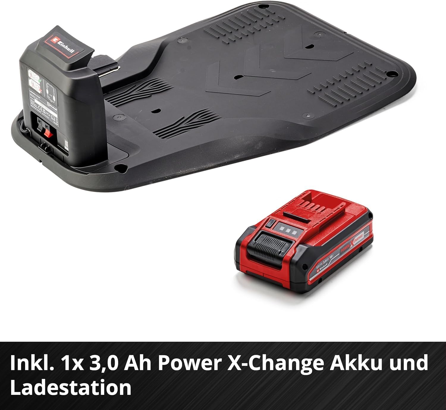 Einhell robotmaaier FREELEXO CAM 500 Power X-Change (18 V, camera vervangt begrenzingsdraad, voor 500 m, borstelloos, tot 25% helling, maaibreedte 18 cm, incl. 3,0 Ah accu, 5 m magneetband)