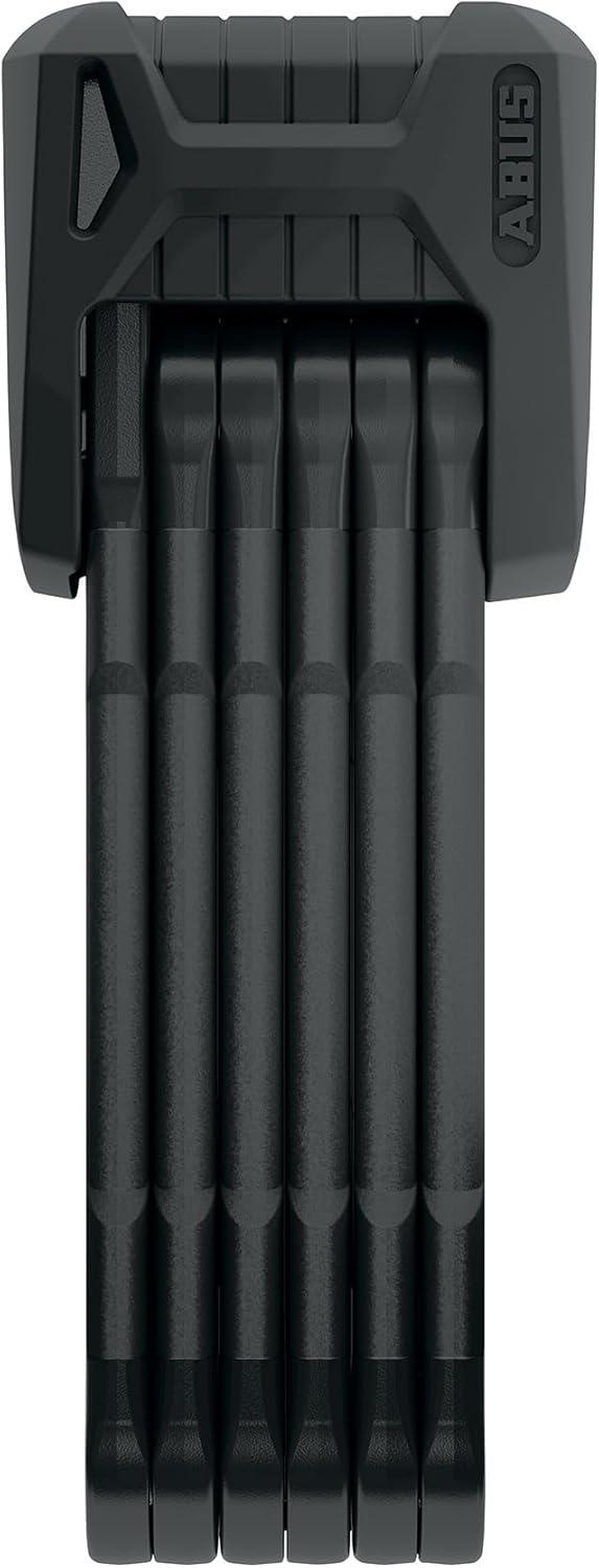 ABUS Vouwslot Bordo Granit XPlus 6500 SH met houder - Fietsslot van gehard staal - ABUS-veiligheidsniveau 15-110 cm - Zwart